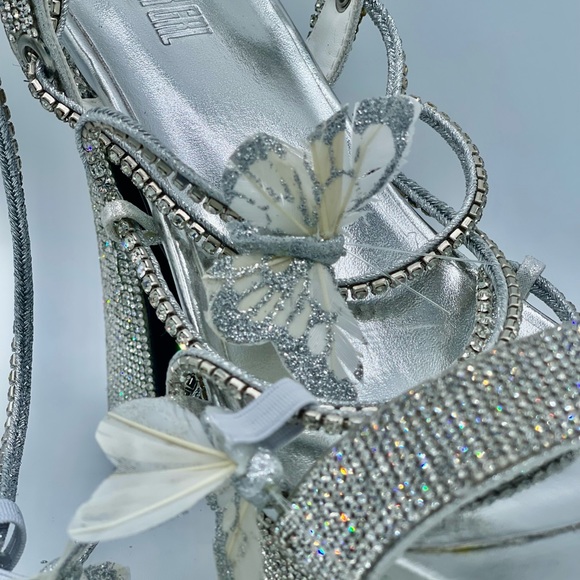 BN Dolls Kill Pixie Queen Lace Up Heel Size 10 - Picture 10 of 16